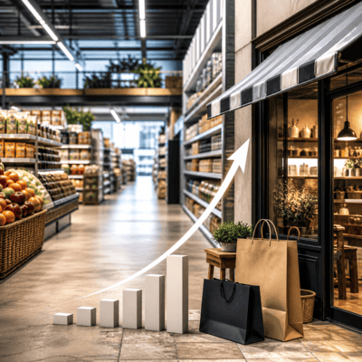 Crecimiento comercial inspirado en la historia de Mercadona y los negocios locales