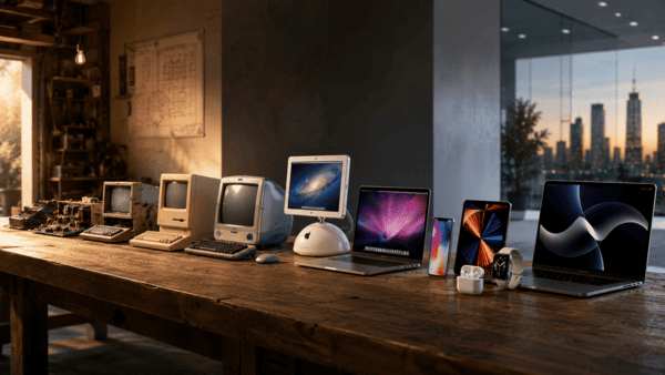 Evolución de los principales productos Apple que impulsaron su crecimiento empresarial